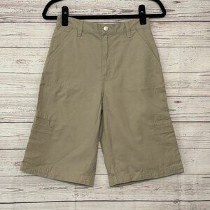 🦃 Crew Cuts Boys Khaki Shorts Size 14‎